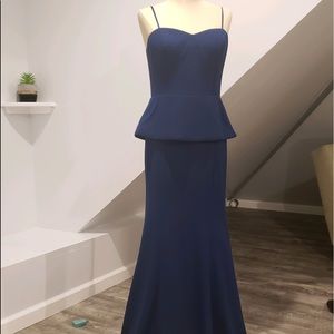 Blue Evening Gown